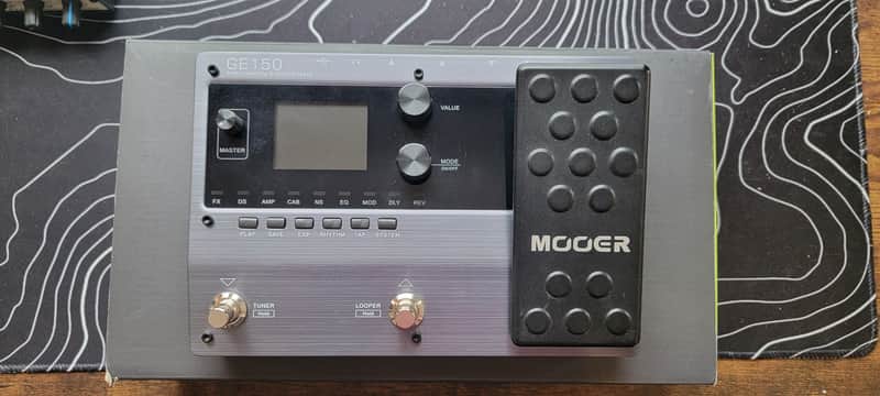 Mooer GE150 Amp Modeller & Multi Effects 2020 - Black image 1