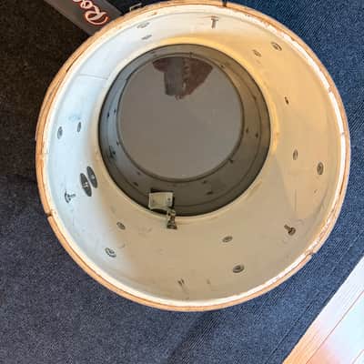 1960s Ludwig Drum Set Blue Sparkle 22/13/16 w/ bonus 14" image 18