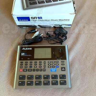 ALESIS SR18 DRUM MACHINE - BOXED - ALMOST UNUSED ***CLEARANCE***