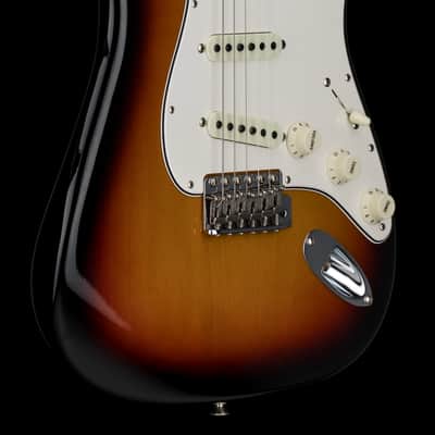 Fender Custom Shop Vintage Custom '62 Stratocaster NOS (2019) - 3-Color Sunburst #98874 with Original Hard Case image 6