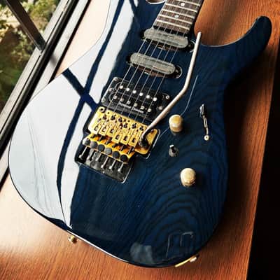 ESP ST style custom order RARE Neck Thru 80s image 2