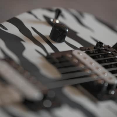 Charvel Satchel Signature Pro-Mod DK22 HH FR M - Satin White Bengal image 17