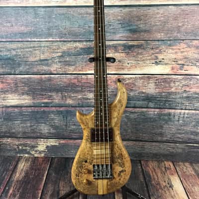 Used Custom Made Left Handed Behold the Lion Short Scale Electric Bass with Bag image 1