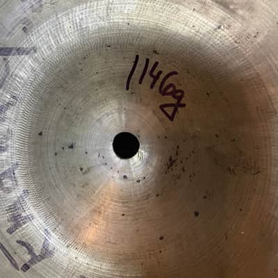 UFIP Vintage 14” bottom hi hat cymbal 1146g image 4