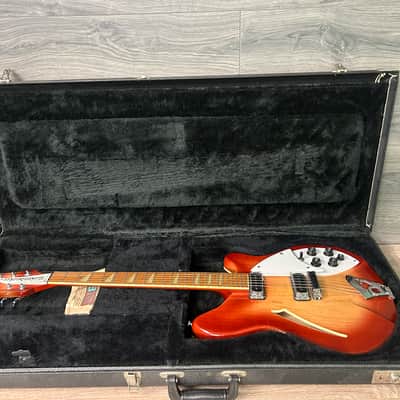1986 Rickenbacker 360 Fireglo Electric Guitar w/ Case #2697 image 25