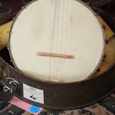 (Used) Vintage c. 1889 S.S. Stewart 5-String Open-Back Pony/A-Scale Banjo #5643 image 2