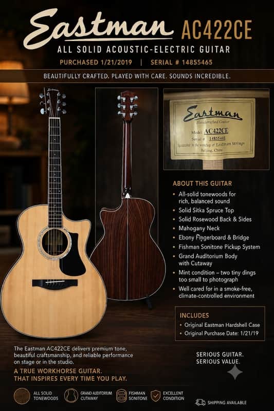 Eastman AC422CE