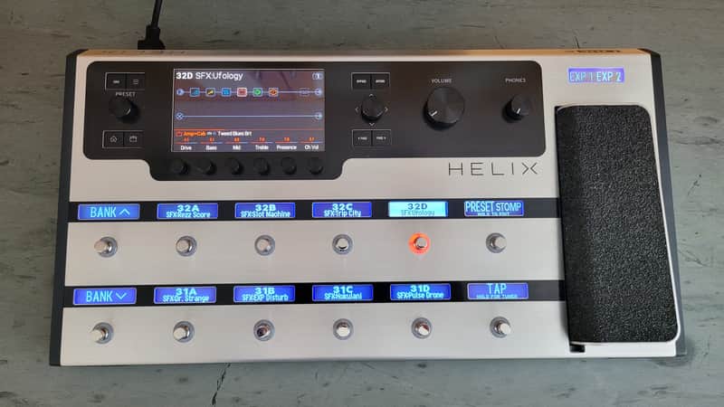 Line 6 Helix Floor Limited Edition 2023 - Platinum image 1