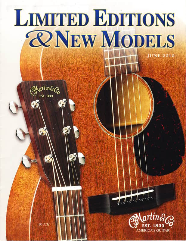 Martin- June 2010, Catalog of Limited Editions and New Models image 1