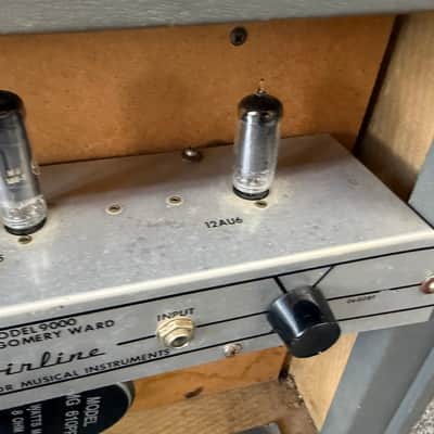 Airline Amp model 9000 Montgomery Ward 60s image 10
