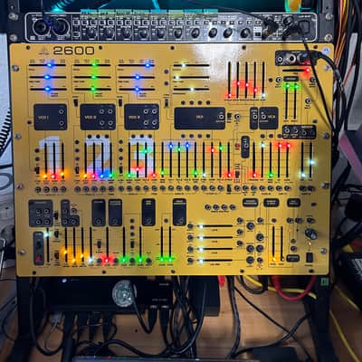 Behringer 2600 Semi-Modular Analog Synthesizer 2020 - Present - Black image 4