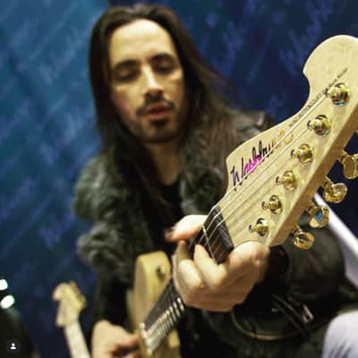 Washburn N24 Nuno Bettencourt Vintage Electric Guitar, Natural Matte image 11