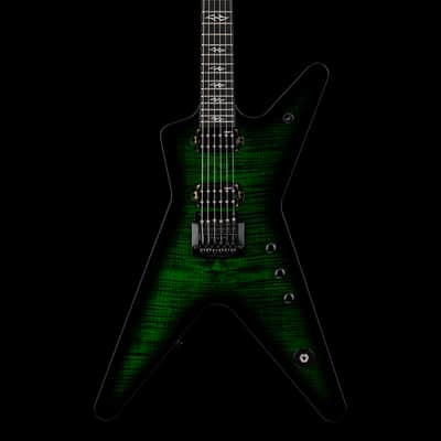 Dean USA ML Flame Top Kahler - Emerald Green Burst #21098 image 3
