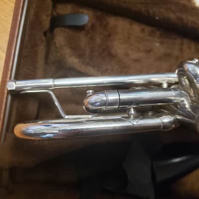 Cheap Bach Stradivarius 180S37 Silver Trumpet--Chem Cleaned, Serviced, Extras! image 9