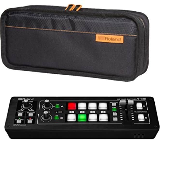 Roland V-1HD Portable HD Video Switcher Bundle with CB-BV1 Carry Bag Bild 1