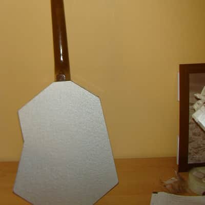 Aluminium  Metal Body Stone Acousitc Guitar USSR Soviet and very Vintage image 7