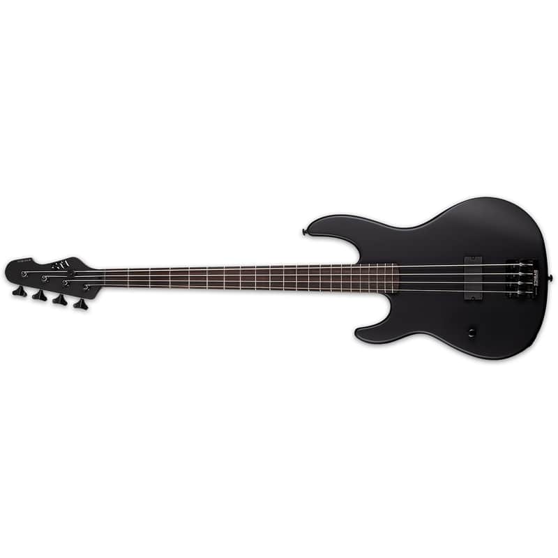 ESP LTD AP-4 Black Metal Left-Handed image 1
