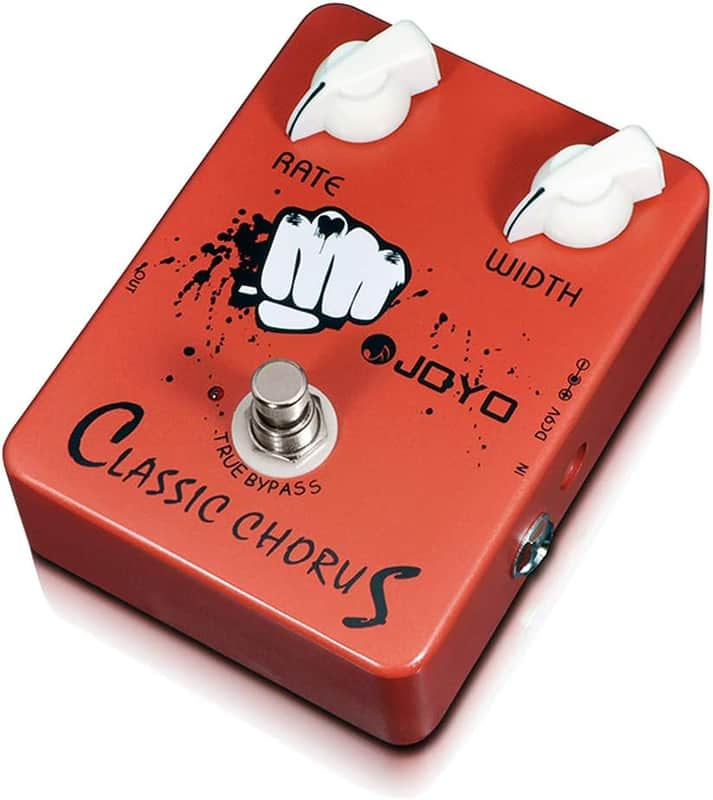 JOYO JF-05 Chorus Pedal Crisp & Transparent Chorus Full Bodied Sounds and Deep-clear Tone for Electric Guitar Effect - True Bypass image 1