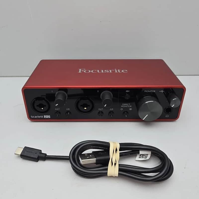 2019 – Present Focusrite Scarlett 2i2 3rd Gen USB Audio Interf…