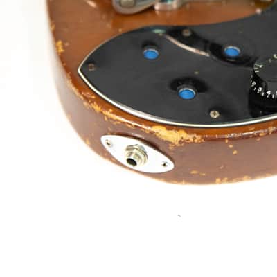 Fender Mocha Telecaster Deluxe Electric Guitar Owned by Sonic Youth image 12