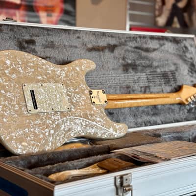 Fender Custom Shop Moto Stratocaster with Amp and Case 1995 - 1997 - White Moto image 3