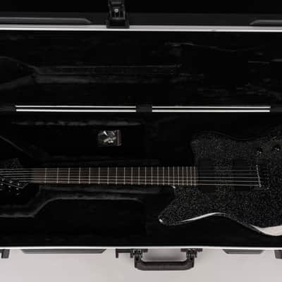 Warmoth Custom Jazzmaster - Black Holo Flake w/SKB HSC image 16