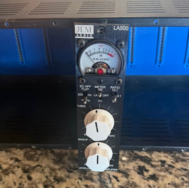 JLM Audio LA500 500 Series Leveling Amplifier Module 2010s - Black image 1