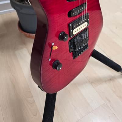 Jackson Dinky DK2 Pro MJ MIJ Japan Left Hand LH Lefty Floyd Rose FR HSS USA Seymour Duncan Pickups Super Strat Fender era Lefty Guitar image 4