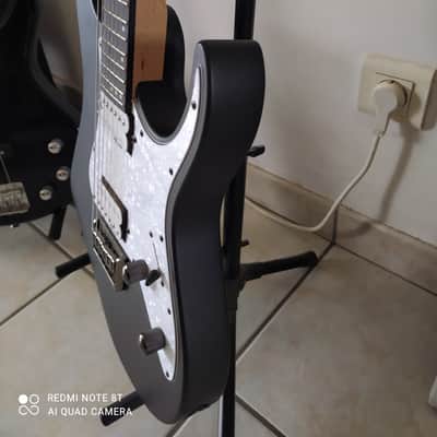 Schecter Sgr banshee 6 2023 - satin black - pick guard blanc image 3