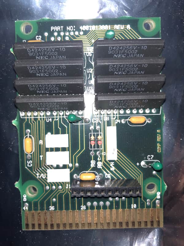 Ensoniq EPS-16+ 2x memory expansion - 22sec sample time, 4085 blocks - eps16 cartridge image 1