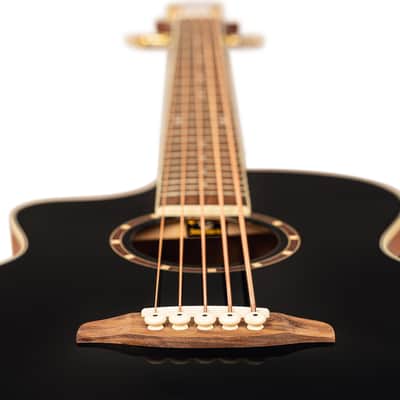 Ortega D8CE-5-L Deep Series 8 Spruce Top Medium Scale 5-String Acoustic-Electric Bass Guitar For Left Hand Player image 13