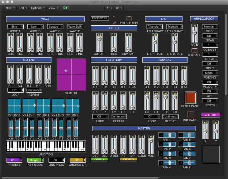 VIRTUAL Sequential Prophet VS Programmer / Editor - LOGIC v4 - X image 1