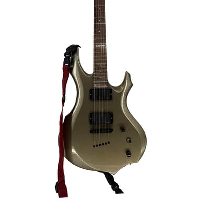 Used ESP Ltd F-50 Electric Guitar with EMGs - Gray image 2