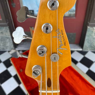 Fender Fullerton Vintage 1957 Reissue Precision Bass 1984 - Sunburst image 4