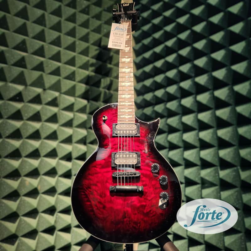 ESP LTD EC-256 QM - Black Cherry Sunburst image 1