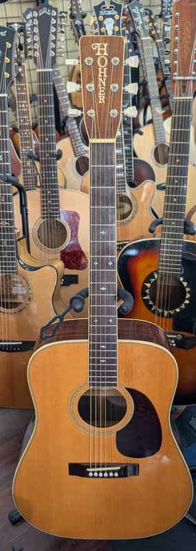 Hohner International Limited Edition HG310 Dreadnought Acoustic Guitar - Very Good