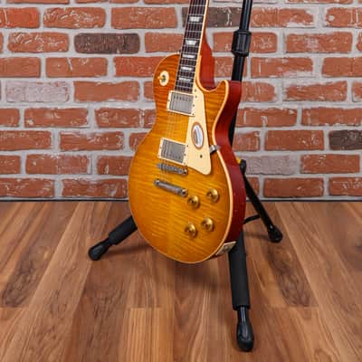 Gibson Custom Shop Collector's Choice #46 1959 Les Paul "Kathryn" #9 Flame Maple Top True Historic Aged Bradoka 'Burst 2017 w/OHSC image 5