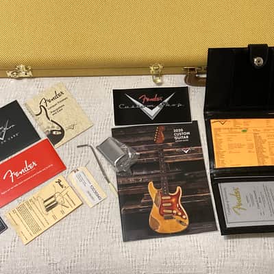 2020 Fender Custom Shop Custom 60's Stratocaster 2020 3 Tone Sunburst image 13
