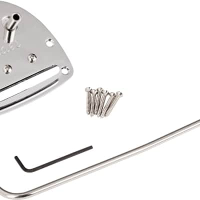 Genuine Fender Panorama Jazzmaster/Jaguar Tremolo System, Chrome image 1