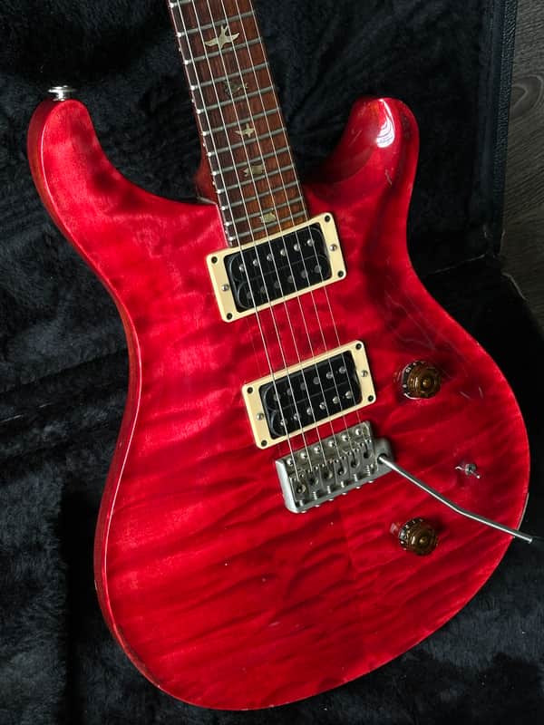 1987 PRS Custom 24 "Pre-Factory" Quilt Maple Brazilian Rosewood Board & CITES image 1