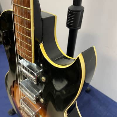 Vintage 1960 Kay Truetone 573 Speed Demon Hollow Body Electric Guitar with Case image 14