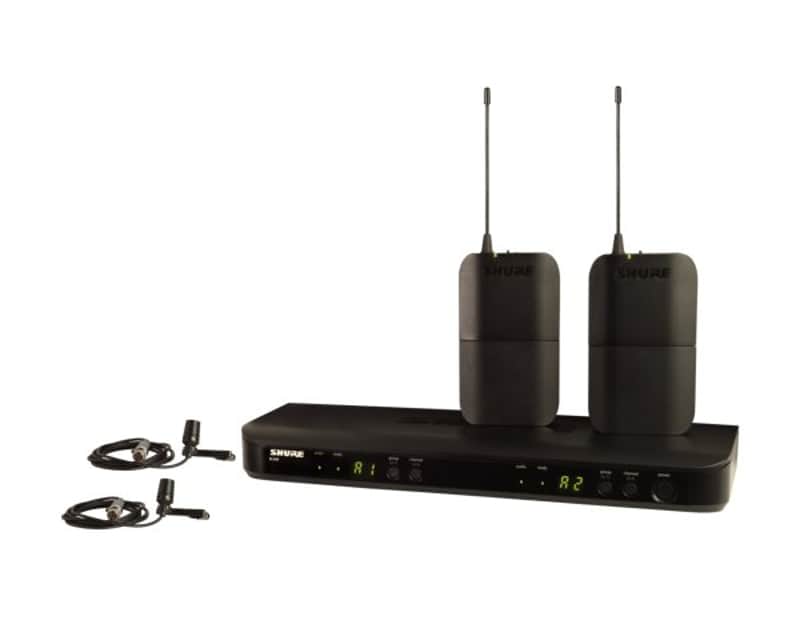 Shure Shure BLX188/CVL-J11 Wireless Dual Presenter System with 2 CVL Lavalier Mics. J11 Band