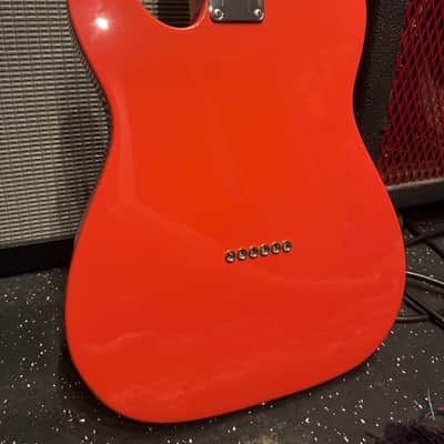 Fender Deluxe Nashville Telecaster with Pau Ferro Fretboard 2018 - 2021 - Fiesta Red image 6