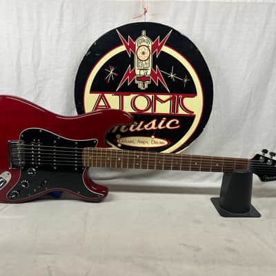 Fender American Select Stratocaster Strat HSS - Crimson Red Electric Guitar image 1