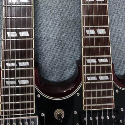 Epiphone SG Doubleneck LTD Flamed Top / G-1275 image 6