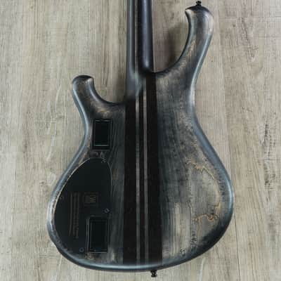 Mayones Viking VF 4 Multi-Scale 4-String Bass, Antique Black Matte, Ebony image 5