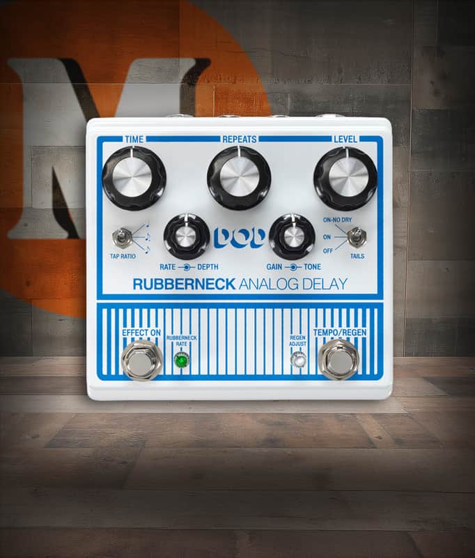 Digitech DOD-RUBBERNECK Rubberneck Analog Delay Pedal (DOD-RUBBERNECK-U) image 1