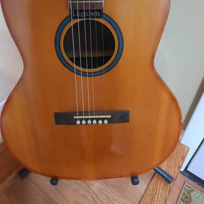 National  Acoustic Dreadnought Guitar refurbished by Logtown Guitar 1960's Natural image 2