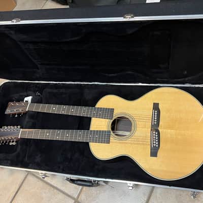 2025 CF Martin Grand J-28E DN Double Neck Acoustic-Electric Guitar Natural image 16