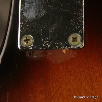 Silvertone/Teisco "Flea" Bass 1960s Sunburst image 15